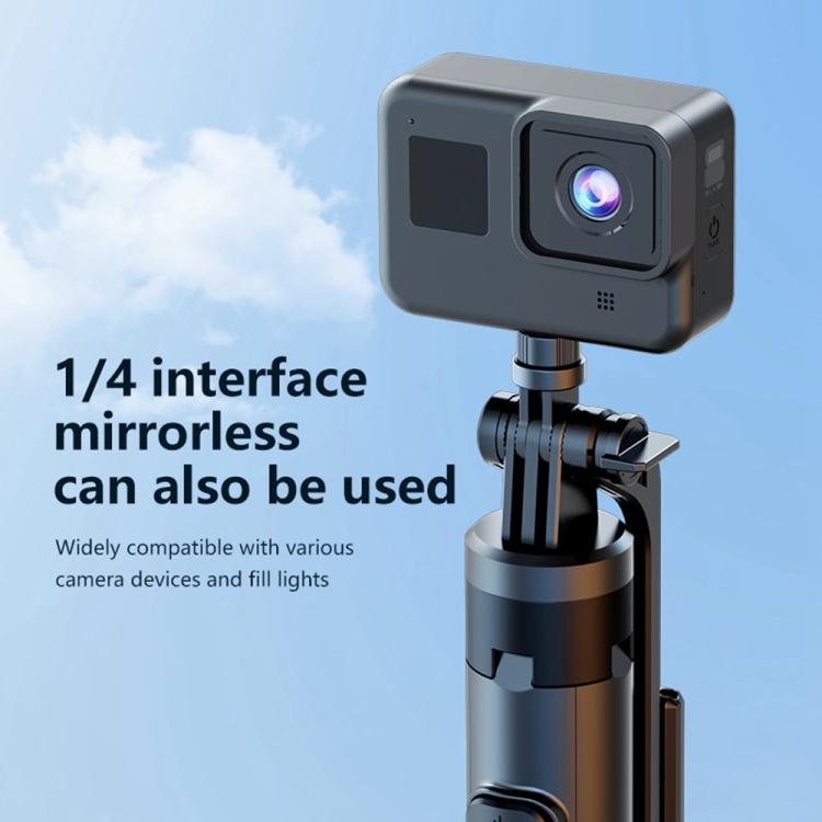 Soporte extensible de 4 patas para transmisión en vivo con Bluetooth para smartphone K27