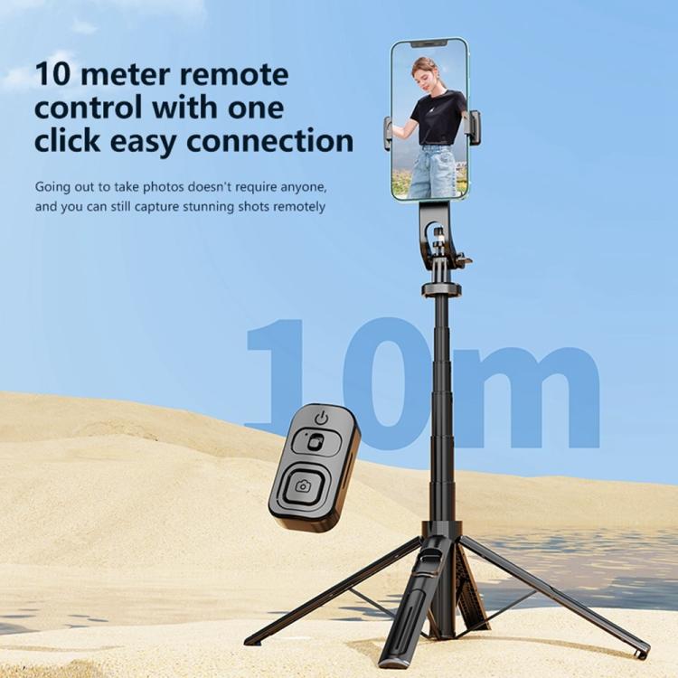 Soporte extensible de 4 patas para transmisión en vivo con Bluetooth para smartphone K27