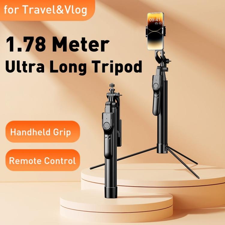 Soporte para selfies con control remoto para smartphone K31, trípode de aleación de aluminio para fotografía y transmisión en vivo., K31