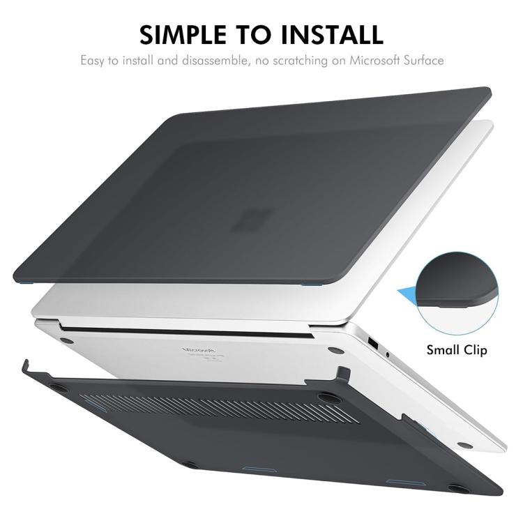 Funda protectora rígida mate para sombrero de príncipe ENKAY, For Microsoft Surface Laptop 13 (2095), For Microsoft Surface Laptop 5/4/3 1873/1953/1979, For Microsoft Surface Laptop 7 13.8 (2036), For Microsoft Surface Laptop 15 (2037)