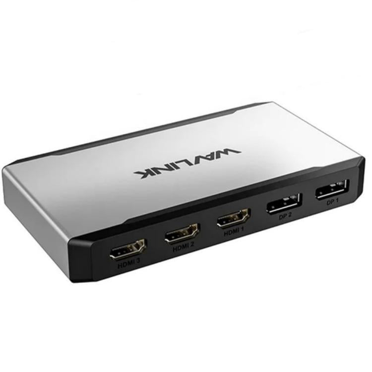 Adaptador concentrador PD WAVLINK UG7701 compatible con 4K 60Hz 100W, USB-C a HD/DisplayPort, estación de acoplamiento, UG7701