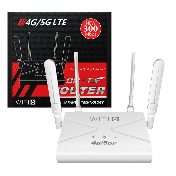 Router WiFi 4G LTE CPE907-E Edición Euroasiática, velocidad de descarga de 150 Mbps, 4 antenas, ranura para tarjeta SIM., US Plug, EU Plug