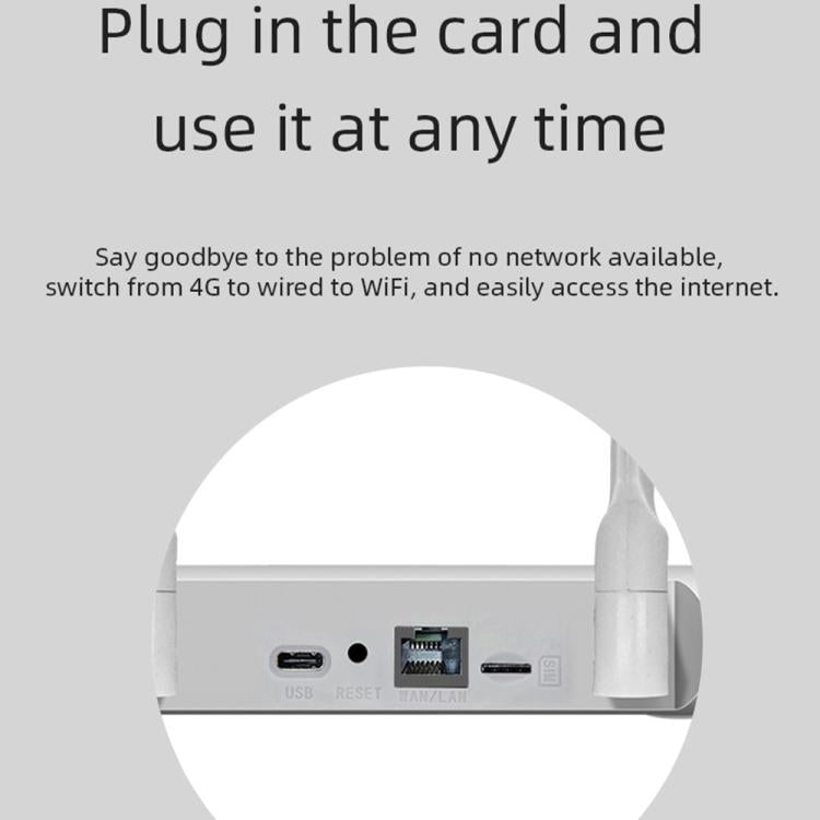 Router WiFi 4G LTE CPE907-E Edición Euroasiática, velocidad de descarga de 150 Mbps, 4 antenas, ranura para tarjeta SIM., US Plug, EU Plug