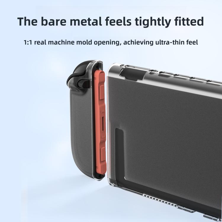 Funda protectora transparente de estilo dividido para consola de videojuegos, For Nintendo Switch 2