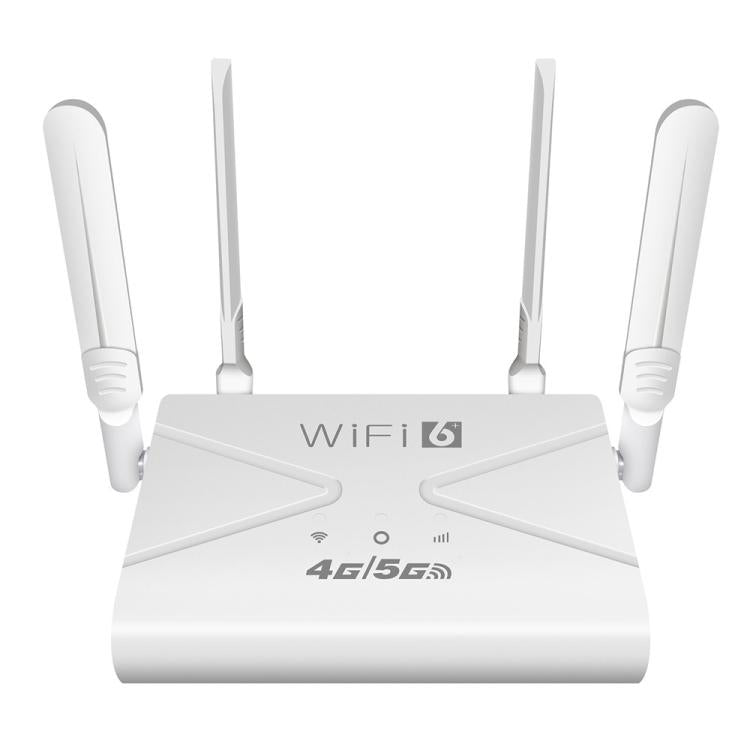 Router WiFi 6 para uso doméstico CPF907-L, versión americana, con 4 antenas, un puerto WAN y conectividad 4G LTE., US Plug, EU Plug