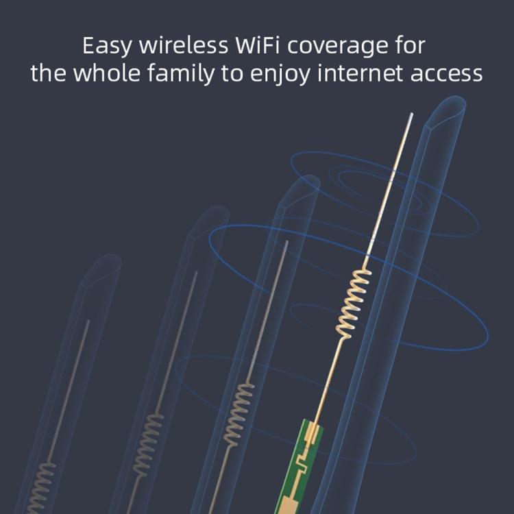 Router WiFi 6 para uso doméstico CPF907-L, versión americana, con 4 antenas, un puerto WAN y conectividad 4G LTE., US Plug, EU Plug
