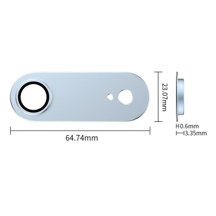 Protector de anillo de lente metálico de cobertura total Kalebol Armor, For iPhone Air