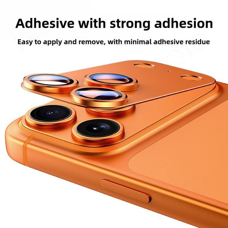 Protector de anillo de lente metálico de cobertura total Kalebol Armor, For iPhone 17 Pro Max, For iPhone 17 Pro