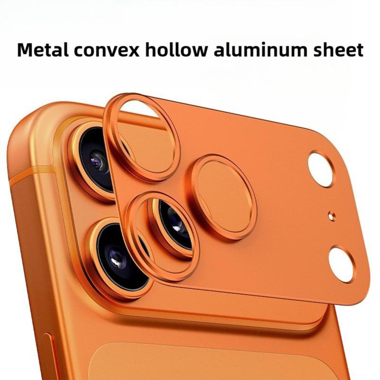 Anillo protector de lente hueco convexo de metal Kalebol, For iPhone 17 Pro Max, For iPhone 17 Pro