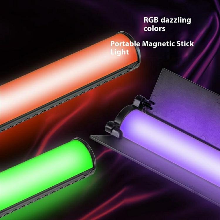 VLOGLITE B15RGB para fotografía y transmisión en vivo, lámpara ambiental RGB, barra de luz LED portátil, B15RGB