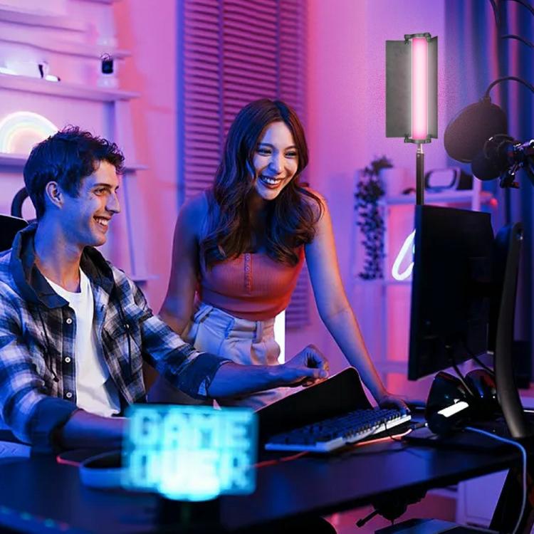 VLOGLITE B15RGB para fotografía y transmisión en vivo, lámpara ambiental RGB, barra de luz LED portátil, B15RGB