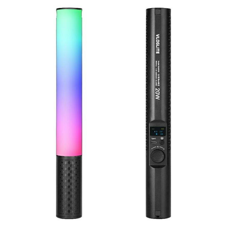 Luz de relleno LED magnética VLOGLITE B20RGB, portátil, 20 modos, RGB, para fotografía., B20RGB
