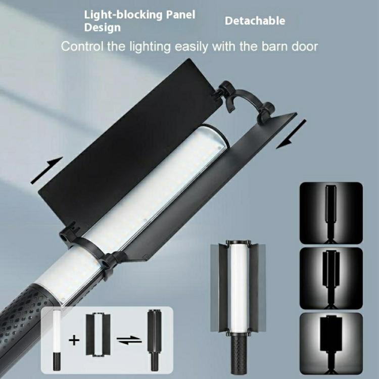Luz de relleno LED magnética VLOGLITE B20RGB, portátil, 20 modos, RGB, para fotografía., B20RGB