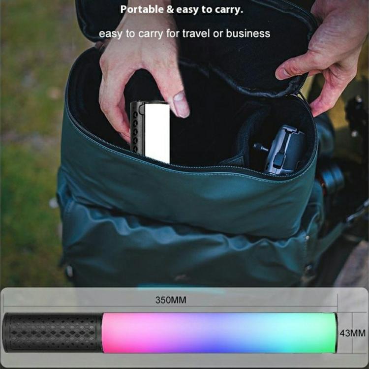 Luz de relleno LED magnética VLOGLITE B20RGB, portátil, 20 modos, RGB, para fotografía., B20RGB