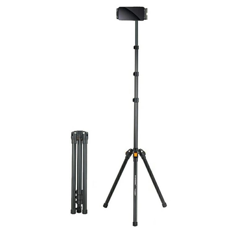 Soporte de suelo plegable YUNTENG VCT-5229 para smartphone/tablet con trípode de altura ajustable., VCT-5229