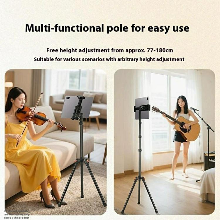 Soporte de suelo plegable YUNTENG VCT-5229 para smartphone/tablet con trípode de altura ajustable., VCT-5229