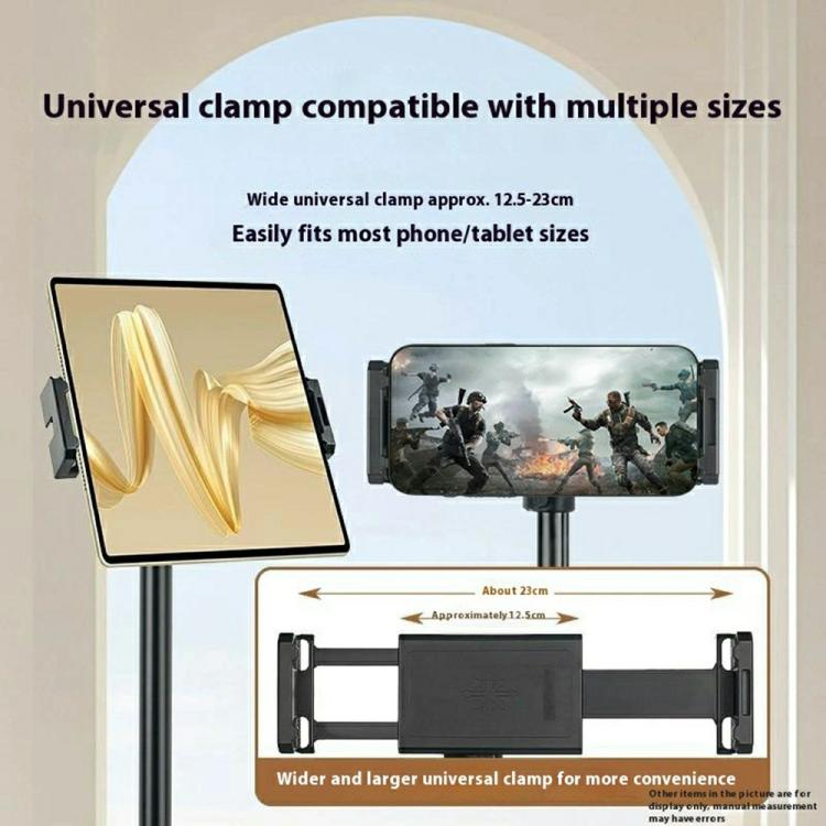 Soporte de suelo plegable YUNTENG VCT-5229 para smartphone/tablet con trípode de altura ajustable., VCT-5229