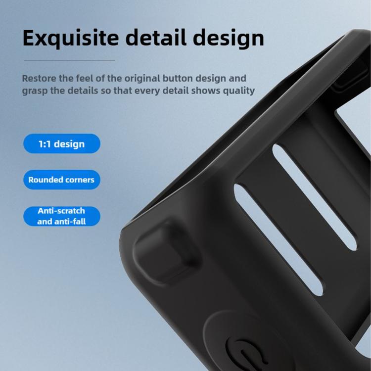 Funda protectora de silicona para el cuerpo de la cámara deportiva, For DJI Osmo Nano