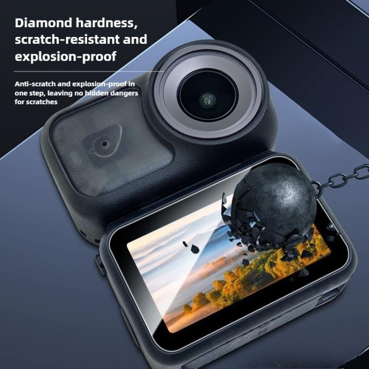 Protector de pantalla templado HD con película para lente, For DJI Osmo Nano