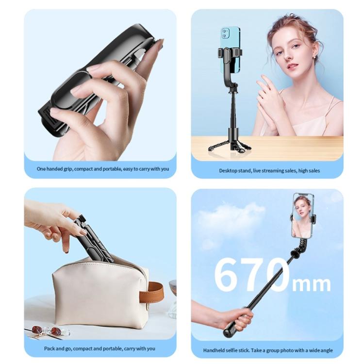 Trípode portátil Bluetooth para fotografía y transmisión en vivo desde smartphone K25MINI
