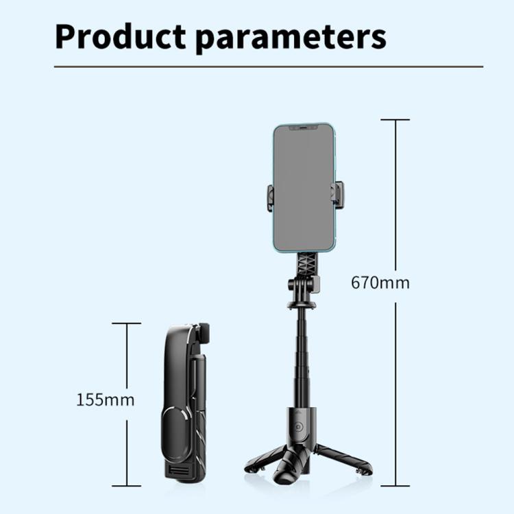 Trípode portátil Bluetooth para fotografía y transmisión en vivo desde smartphone K25MINI