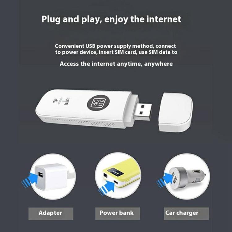 Tarjeta SIM U6-E8 versión euroasiática, dongle USB WiFi, punto de acceso WiFi portátil de viaje, módem 4G LTE UFI