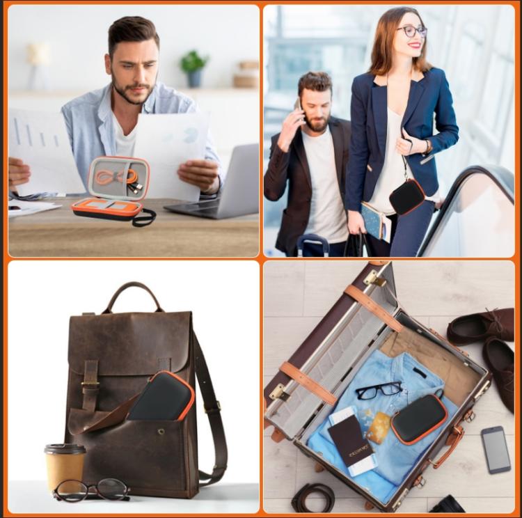 Bolsa de protección portátil para mini discos duros LaCie Rugged