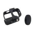Soporte magnético para cámara de acción con tapa de lente de goma suave, For DJI Osmo Nano
