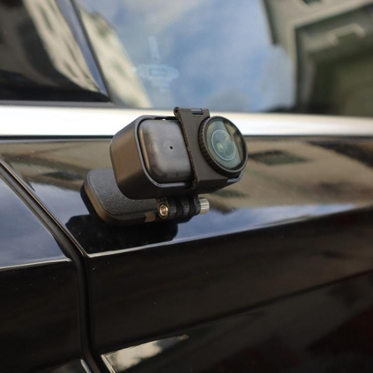 Soporte magnético para cámara de acción con tapa de lente de goma suave, For DJI Osmo Nano