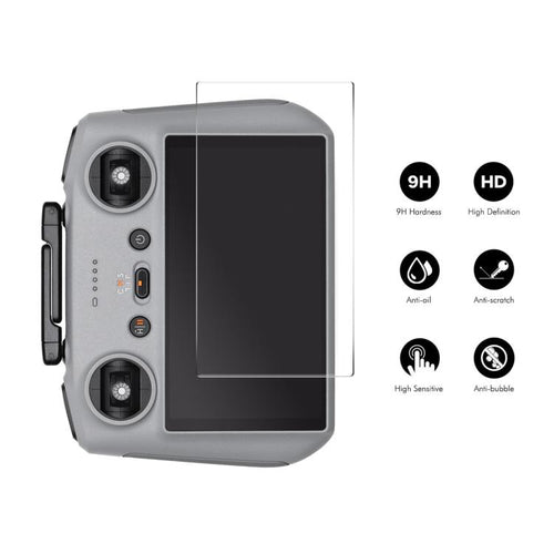 2 protectores de pantalla de vidrio templado ENKAY Hat-Prince de 0,2 mm y dureza 9H, For DJI RC / RC 2