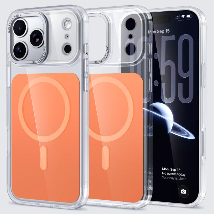 Funda para teléfono Kalebol transparente magnética MagSafe con tacto de piel, For iPhone 17 Pro Max, For iPhone 17 Pro, For iPhone 17, For iPhone Air