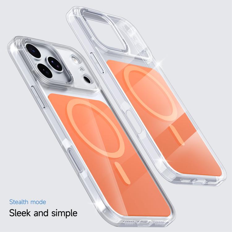 Funda para teléfono Kalebol transparente magnética MagSafe con tacto de piel, For iPhone 17 Pro Max, For iPhone 17 Pro, For iPhone 17, For iPhone Air