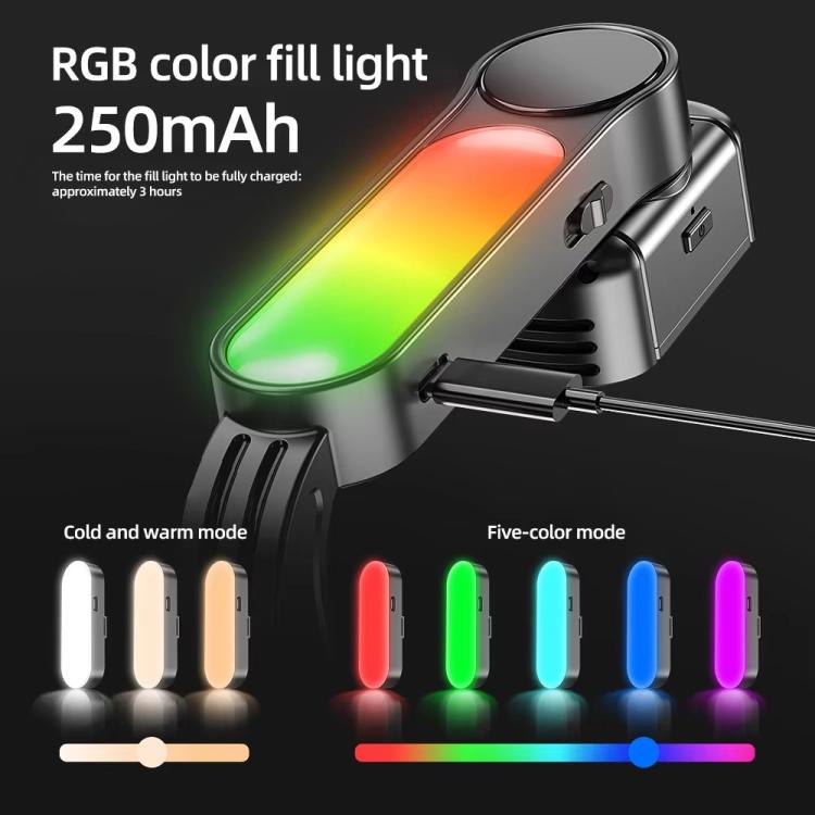 Mini trípode para fotografía Q33 con control remoto, estabilizador de palo selfie y luz de relleno., Q33