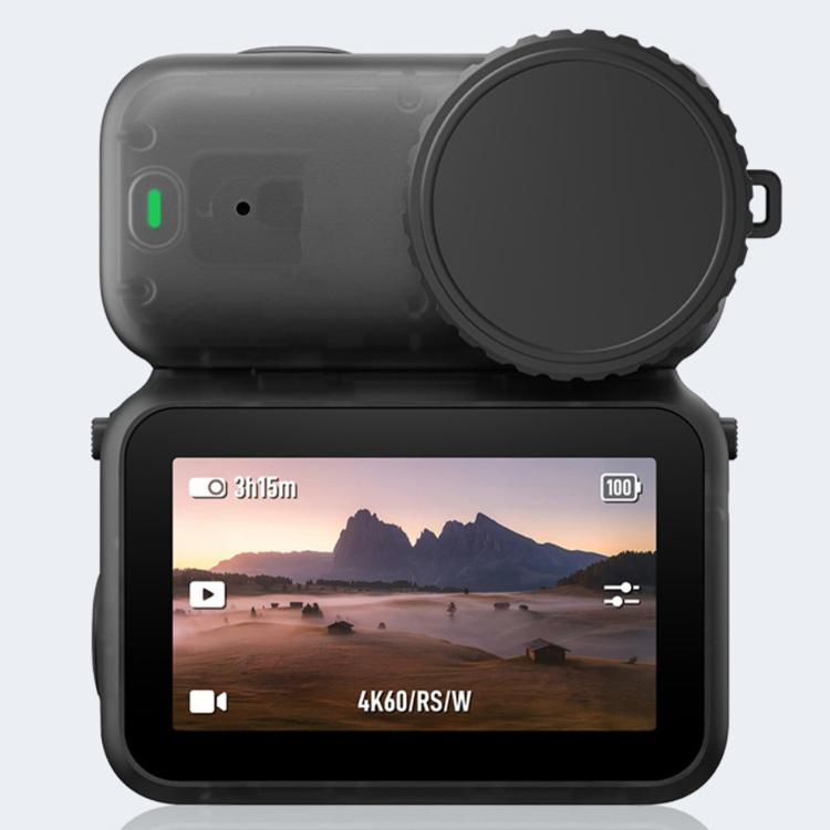 Funda protectora de silicona suave para lentes, For DJI Osmo Nano