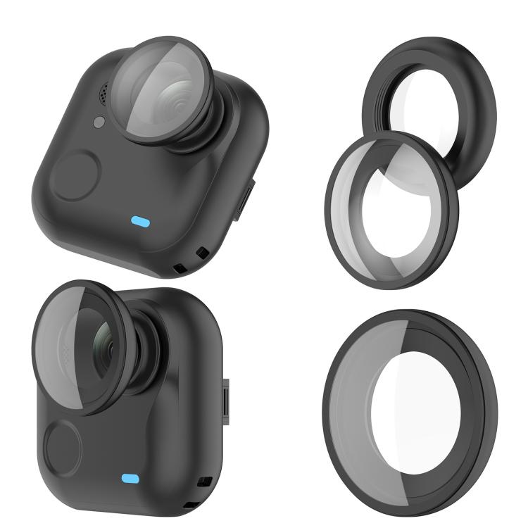 Protector de lente de cristal curvado, For Insta360 GO Ultra  Curved Glass Lens