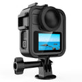 Jaula de estructura de plástico con tapa lateral para la batería., For GoPro MAX2 Plastic Frame