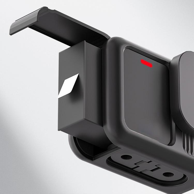 Funda protectora de silicona con correa para la muñeca, tapa para la lente y tapa para la interfaz lateral., For GoPro HERO13 Black