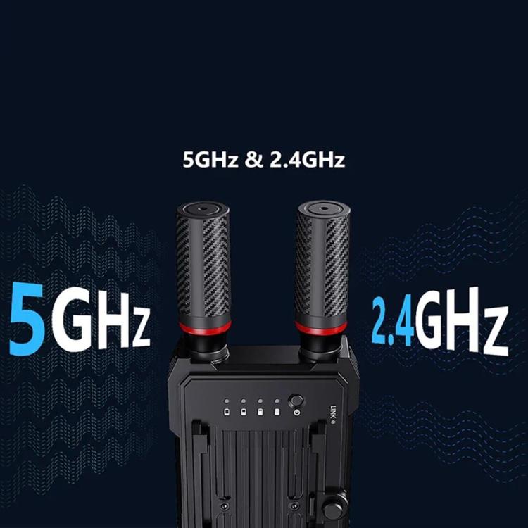 VRRIIS 082K Soporte para teclado y ratón USB Extensor KVM inalámbrico HD de 400 m Transmisor y receptor de vídeo, US Plug, EU Plug, UK Plug, AU Plug