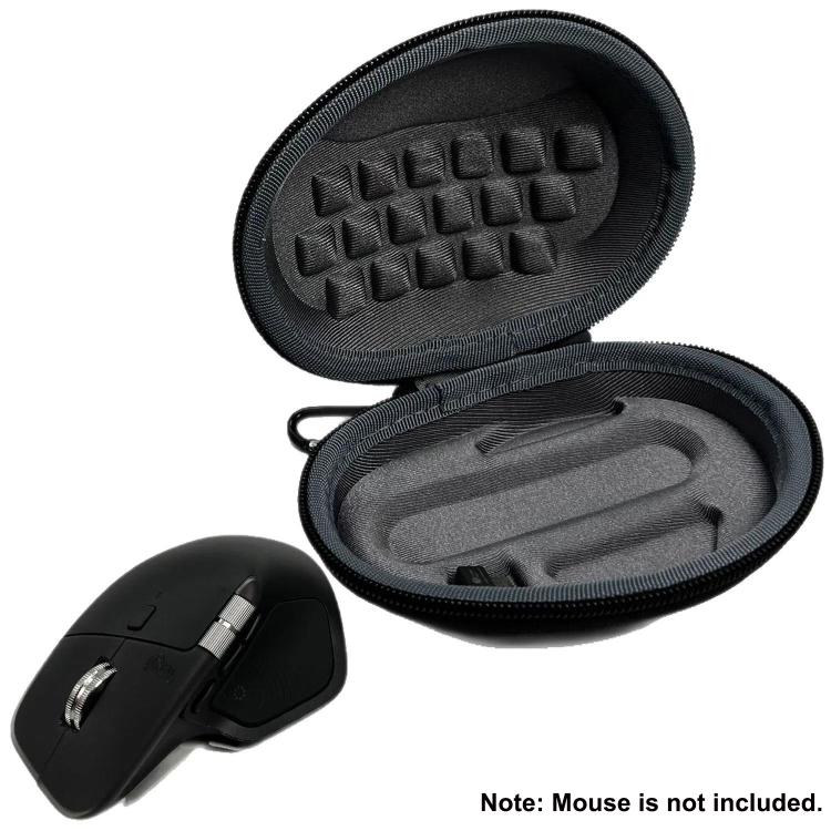 Bolsa de almacenamiento para ratón inalámbrico portátil Logitech MX Master 4 / 3S / 3 / 2. Bolsa protectora rígida resistente a la presión., For Logitech MX Master 4 / 3S / 3 / 2