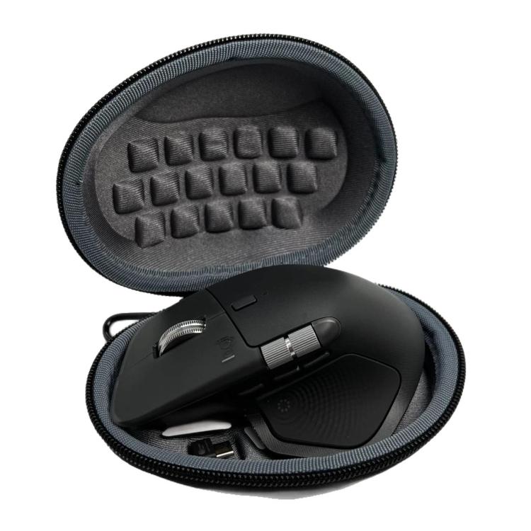 Bolsa de almacenamiento para ratón inalámbrico portátil Logitech MX Master 4 / 3S / 3 / 2. Bolsa protectora rígida resistente a la presión., For Logitech MX Master 4 / 3S / 3 / 2