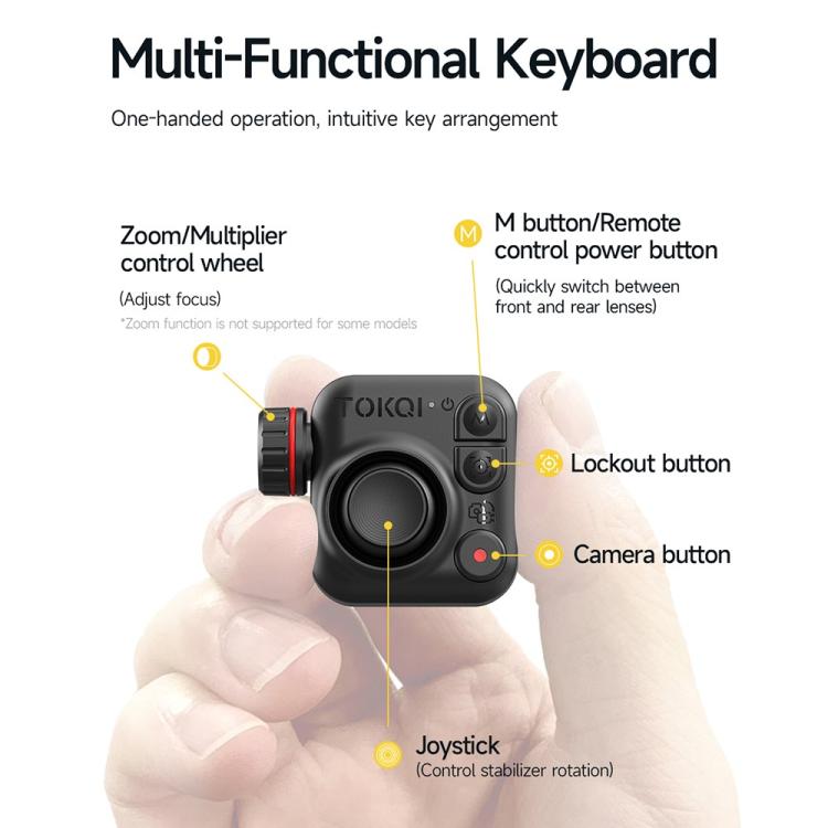 M06 Estabilizador de mano plegable portátil con cardán, seguimiento facial por IA y luz de relleno magnética., M06