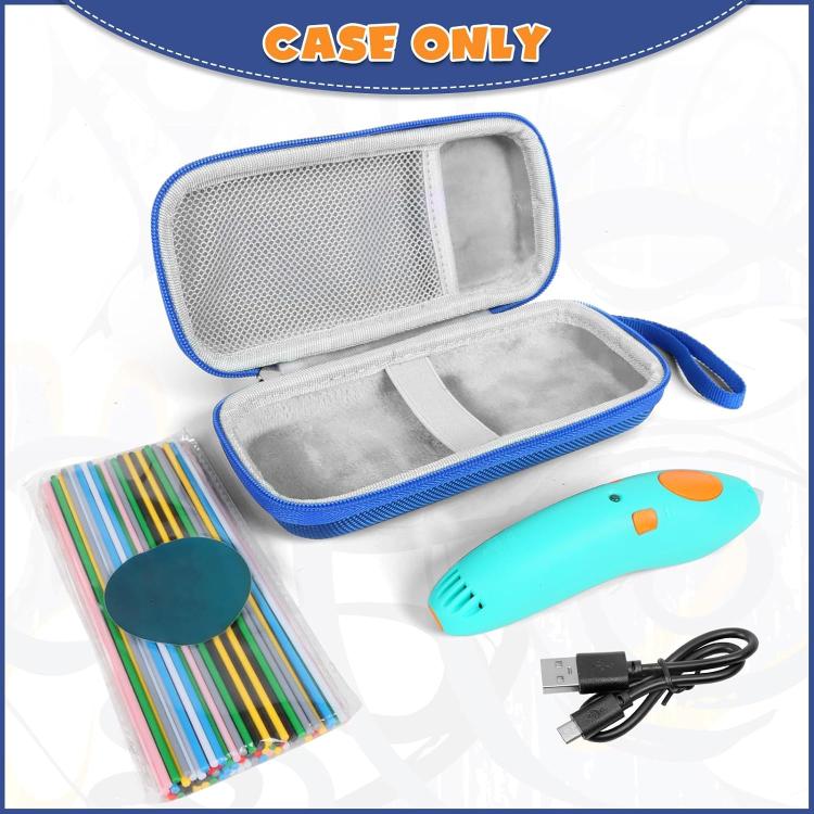 Bolsa de almacenamiento para bolígrafo de impresión 3D 3Doodler Start+ Essentials 2024/2023 con asa portátil y estuche de transporte., For 3Doodler Start+ Essentials 2024 / 2023
