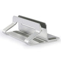 D051 Organizador de escritorio vertical de aleación de aluminio que ahorra espacio para portátiles de hasta 17,3 pulgadas., D051