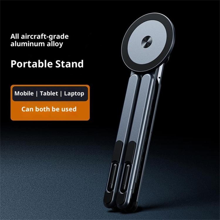 Soporte magnético multifunción de aleación de aluminio E05 para teléfono, soporte de escritorio portátil para tablet PC, E05