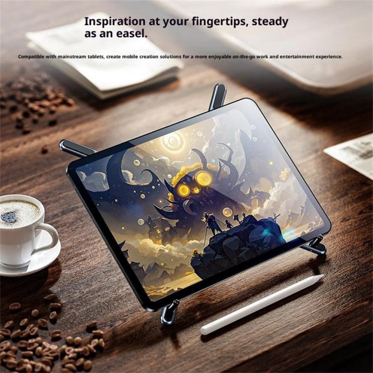 Soporte magnético multifunción de aleación de aluminio E05 para teléfono, soporte de escritorio portátil para tablet PC, E05