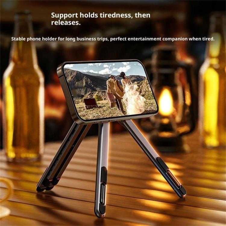 Soporte magnético multifunción de aleación de aluminio E05 para teléfono, soporte de escritorio portátil para tablet PC, E05