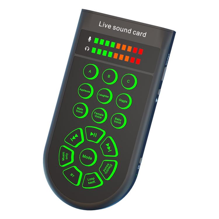 Z8 Transmisión en vivo, juego, cambiador de voz portátil para teléfono, computadora, karaoke y grabación, Z8