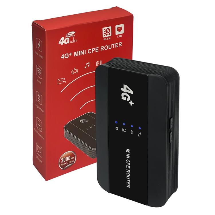 M10-LW con puerto RJ45, función WPS, ranura para tarjeta SIM, router 4G portátil WIFI6, punto de acceso WiFi (versión americana), M10-LW