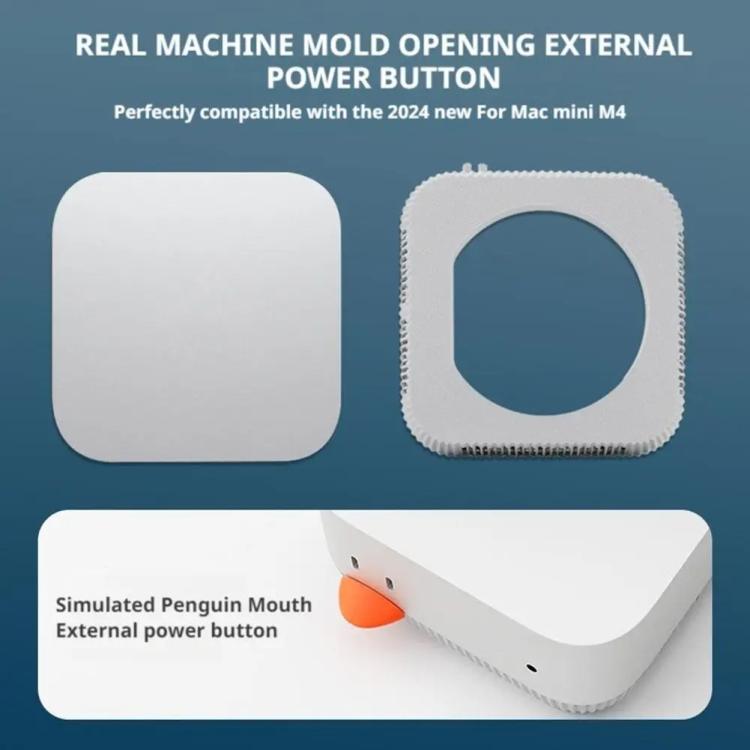 Soporte de escritorio para mini PC con base de refrigeración, For Mac mini M4