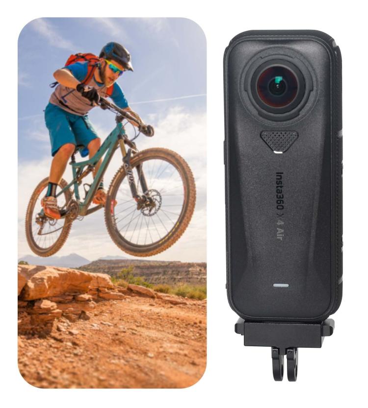 Base metálica magnética de liberación rápida, For Insta360 X4 Air, Quick Release Metal Base